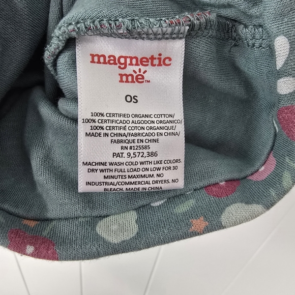 Magnetic Me Footie Floral Print Size Newborn - Picture 14 of 14